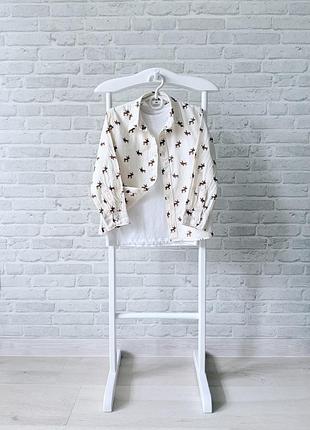 Святкова сорочка h&m 5-6р.