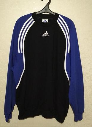 Світшот кофта adidas vintage на лампасах (l-xl) rare оригінал