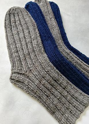 Носки вязаные мужские