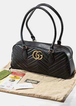 Сумка gg marmont barrel bag