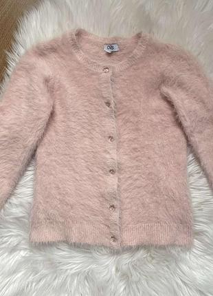 Нежно персиковая кофточка ovs для девочки 4-6 лет