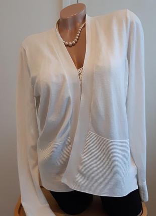 Кардиган без застібки віскоза