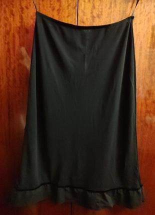 Юбка -комбинация.сетка.