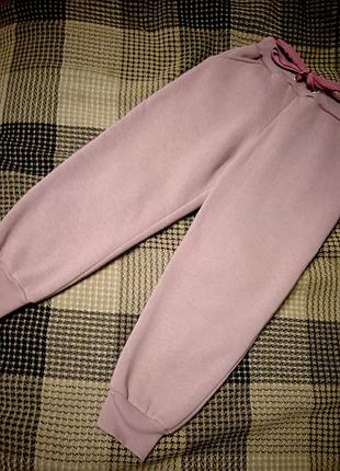 Теплые спортивные штаны 104-110