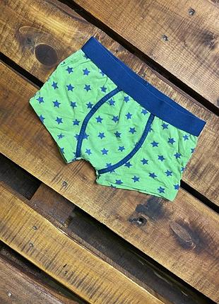 Дитячі труси з принтом jack green (джек грин 7-8 років 122-128 см ідеал оригінал синьо-салатові)