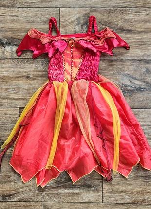 Карнавальный костюм огонька хеловин