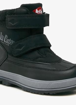 Зимние сапоги ботинки lee cooper новые для мальчика детские 29