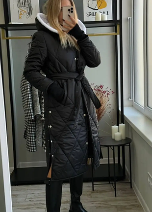 Пальто женское зимнее на 200-м силиконе 42-44,46-48,50-52 rin1555-5719iве