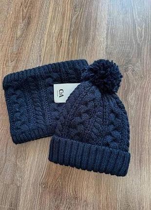 Шапка з хомутом зимова c&a