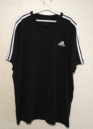 Футболка adidas (l-xl) с лампасами оригинал