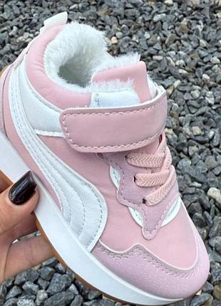 Зимние теплые кроссовки, ботинки, ботинки, сапоги, хайтопы для девочки