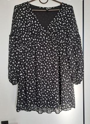 Сукня жіноча з принтом (квіти) розмір s