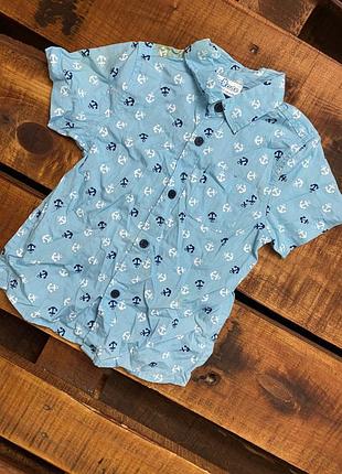 Дитяча бавовняна сорочка з принтом so cute (соу кільют 12-18 міс 80-86 см оригінал різнобарвна)