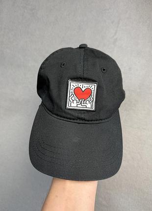 Keith haring x primark черная кепка бейсболка один размер