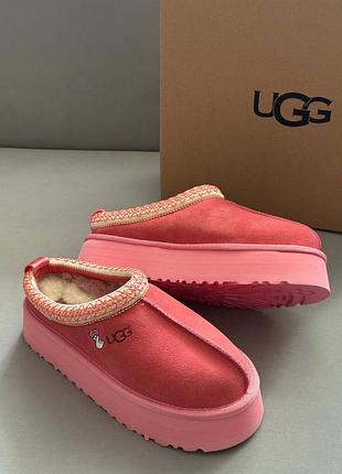 Уггі ugg tasman platform pink love