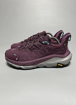 Трекінгові черевики на гортексі hoka one one kaha 2 low gtx gore-tex vibram оригінал