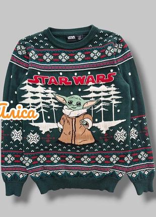 Свитер светопер джемпер star wars