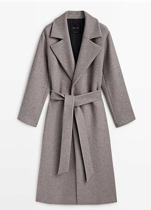 Пальто massimo dutti l