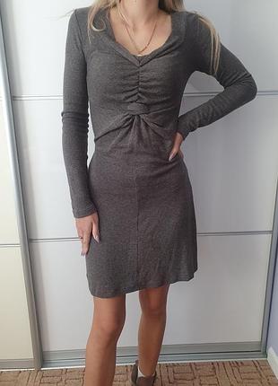 Теплое платье