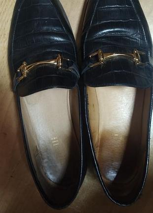 Шкіряні лофери, португалія, 38 розмір