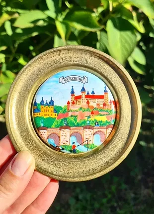 Вінтажна бронзова тарілочка, багатофункціональна