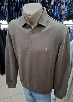 Свитер мужской теплый коричневого цвета