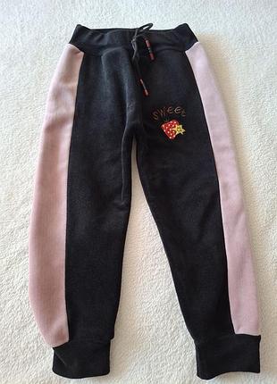 Утепленные спортивные штаны 104 см