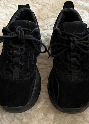 Кроссовки кроссы замш натуральный стильные