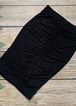 Спідниця олівець святкова стрейчева на резинці