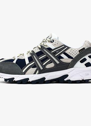 Кроссовки женские / мужские синие серые бежевые с кожи осенние весенние летние