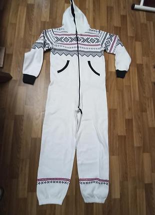 Теплая пижама кенгуруми на байке размер ml