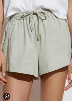 Базові шорти льон