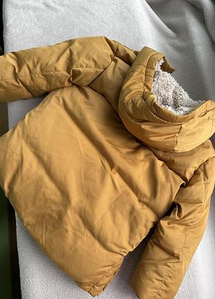 Куртка зимова zara 4-5 р 110 см 4
