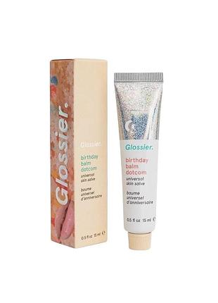Бальзам блиск для губ glossier birthday balm 15 ml