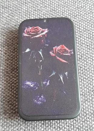 Коллекционная спичечная коробка розы