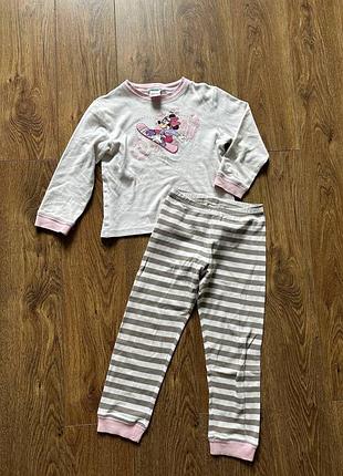Детская пижама disney с мини маус 5лет