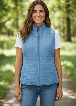 Новая женская стеганая жилетка