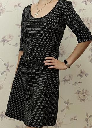 Koton Темно-сіре плаття xl