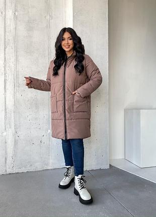 Женское пальто зима(46-60)