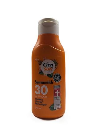 Солнцезащитное молочко cien sun spf30 250 мл