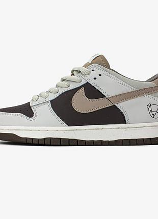 Кросівки жіночі / чоловічі бежеві коричневі з шкіри осінні весняні літні