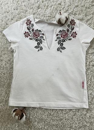 Футболка в національному стилі на немовля 0-3 місяці