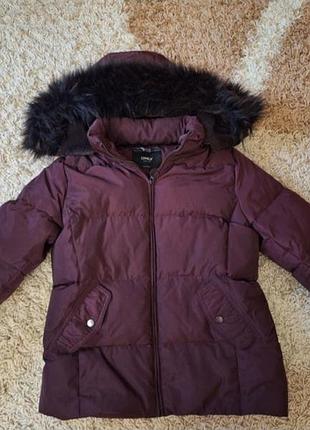Зимний натуральный пуховик фирмы only p. l.