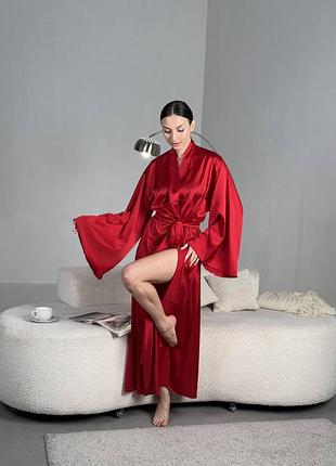 Шелковый халат