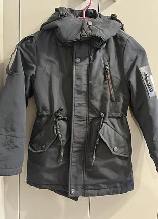 Куртка парка демісезонна lebo junior, нормальний стан. 116 розмір.