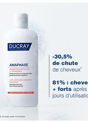 Шампунь ducray anaphase против выпадения и для роста волос 200 мл