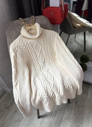 Подовжений светрик з гарною вʼязкою