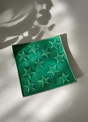 Тарелка винтаж керамика