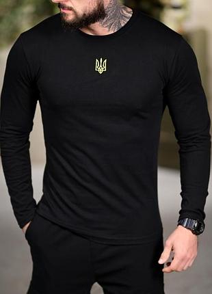 Лонгслив “тризуб” black edition вт7115(k3 2 - 01) 3