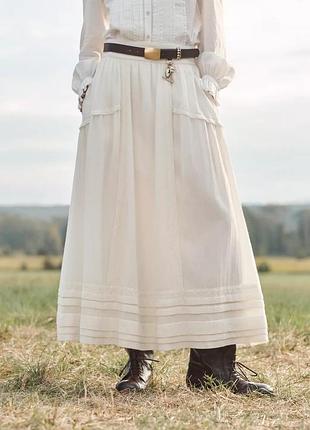 Лімітована жіноча бежева спідниця вовняна zara new